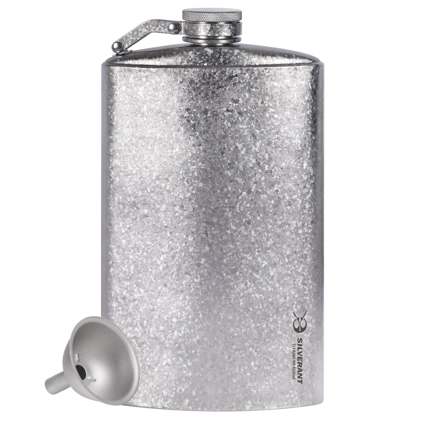 
                  
                    Titanium Hip Flask & Funnel - 280ml/9.47 fl oz & 450ml/15.22 fl oz
                  
                
