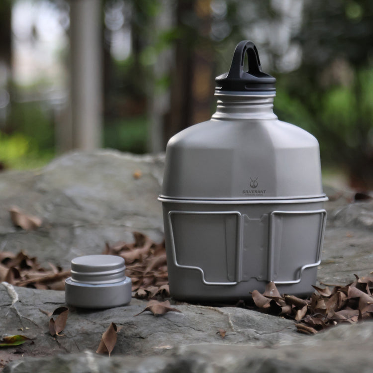 
                  
                    Titanium Canteen Military Mess Kit - SilverAnt Outdoors
                  
                