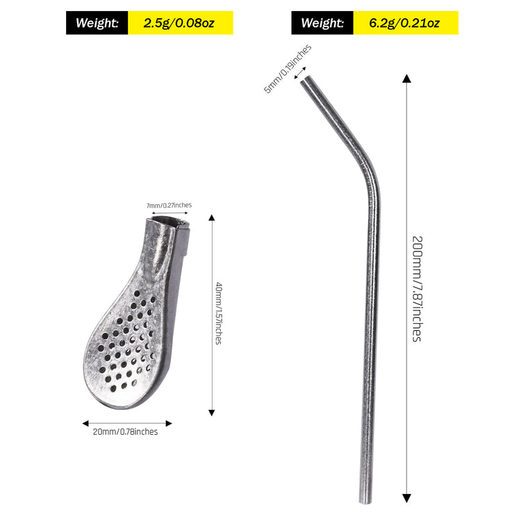 
                  
                    Ultralight Titanium Straws - SilverAnt Outdoors
                  
                