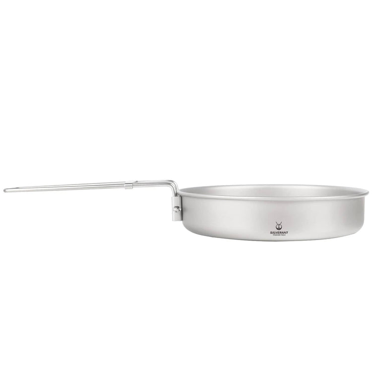 
                  
                    SilverAnt Medium 2-Piece Titanium Pot and Pan Camping Cookware Set - Frying Pan 750ml/26 fl oz
                  
                