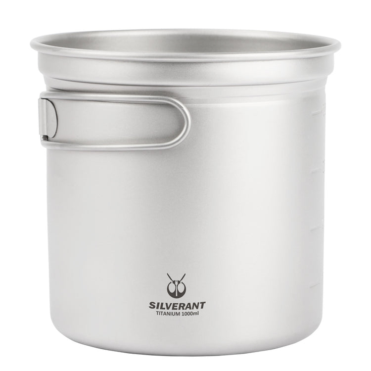 
                  
                    SilverAnt Outdoors Titanium Camping Pot 1000ml/35 fl oz
                  
                