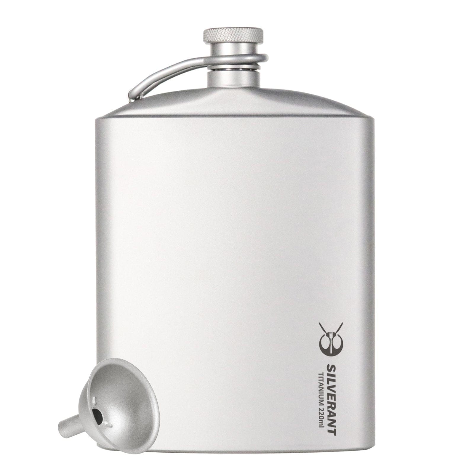 Titanium Hip Flask Funnel 220ml 7.74 fl oz
