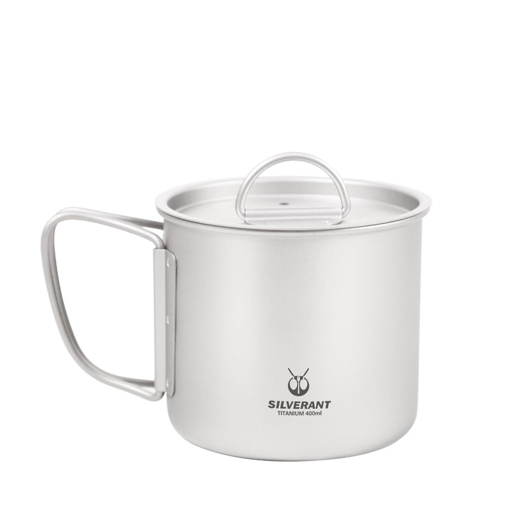 
                  
                    SilverAnt Titanium Coffee French Press Kit with Cup & Grounds Container - 400ml Titanium Cup main image
                  
                