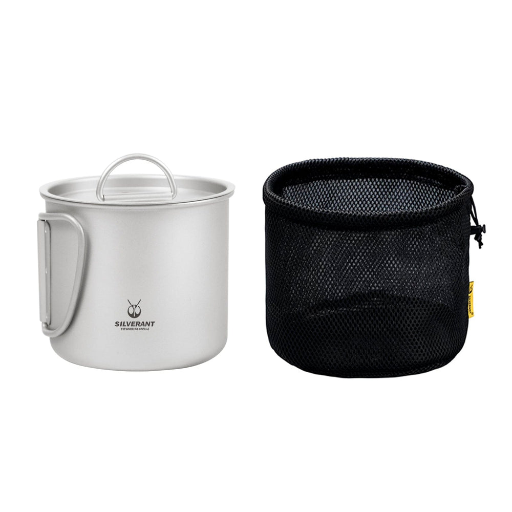 
                  
                    SilverAnt Titanium Coffee French Press Kit with Cup & Grounds Container - cup package
                  
                