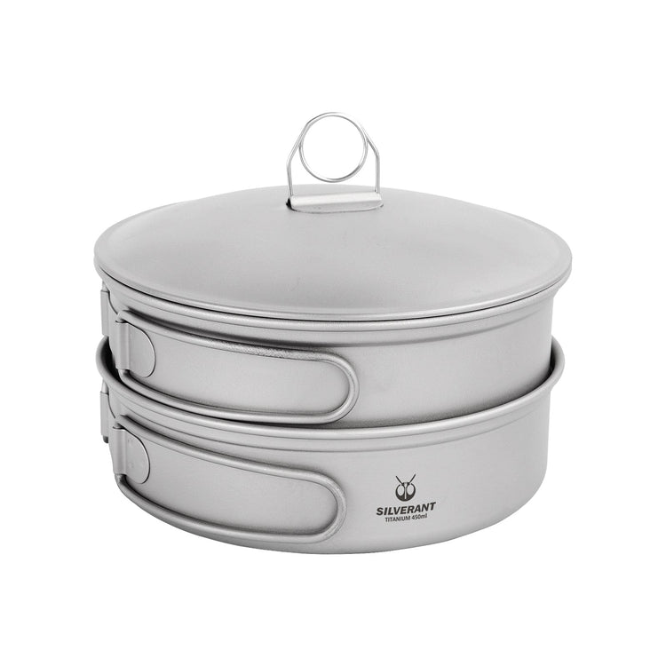 SilverAnt Ultralight 2-Piece Titanium Cookware Set - Main image