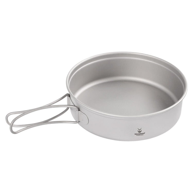 
                  
                    SilverAnt Ultralight 2-Piece Titanium Cookware Set - Titanium Frying Pan 450ml/15.2 fl oz
                  
                