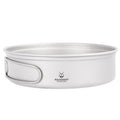 Ultralight 2-Piece Titanium Cookware Set