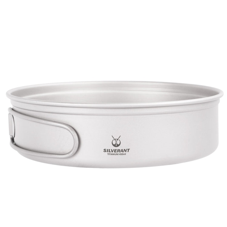 
                  
                    SilverAnt Ultralight 2-Piece Titanium Cookware Set - Titanium Frying Pan
                  
                