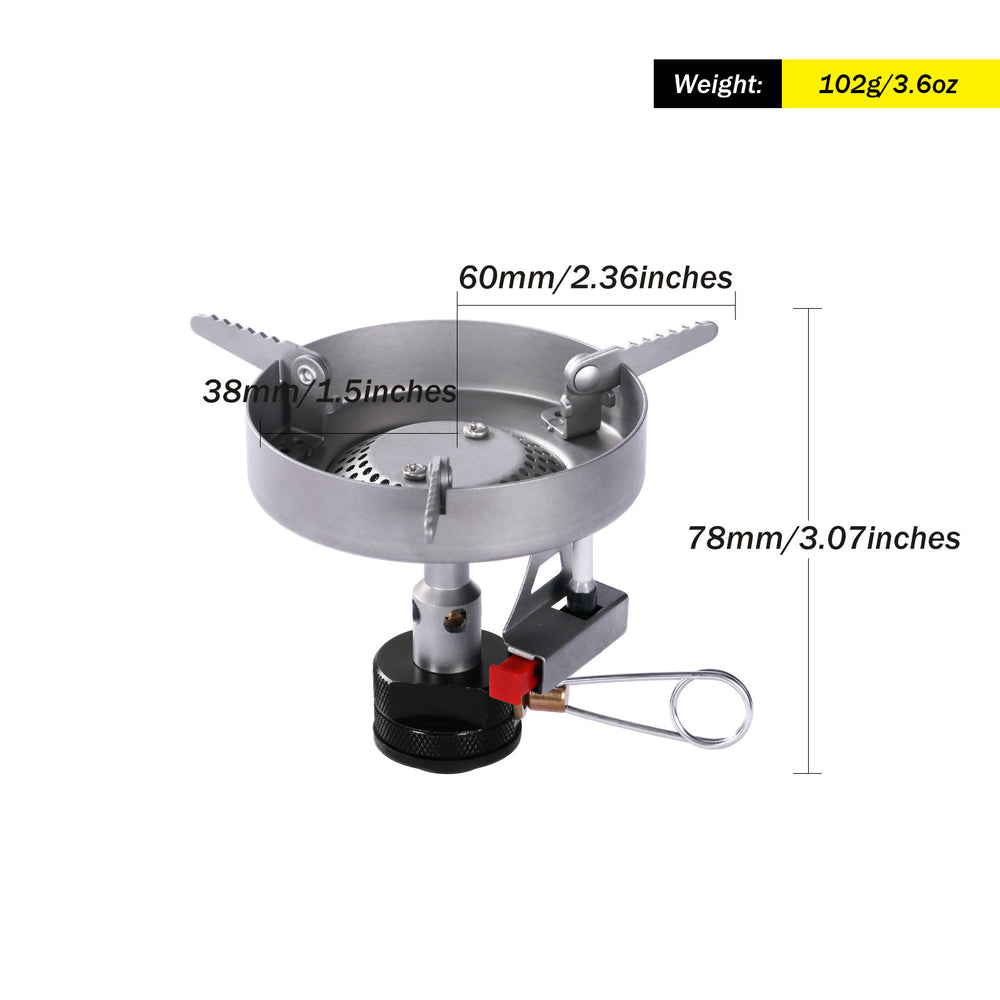 
                  
                    SilverAnt Ultralight Foldable Titanium Camp Stove
                  
                