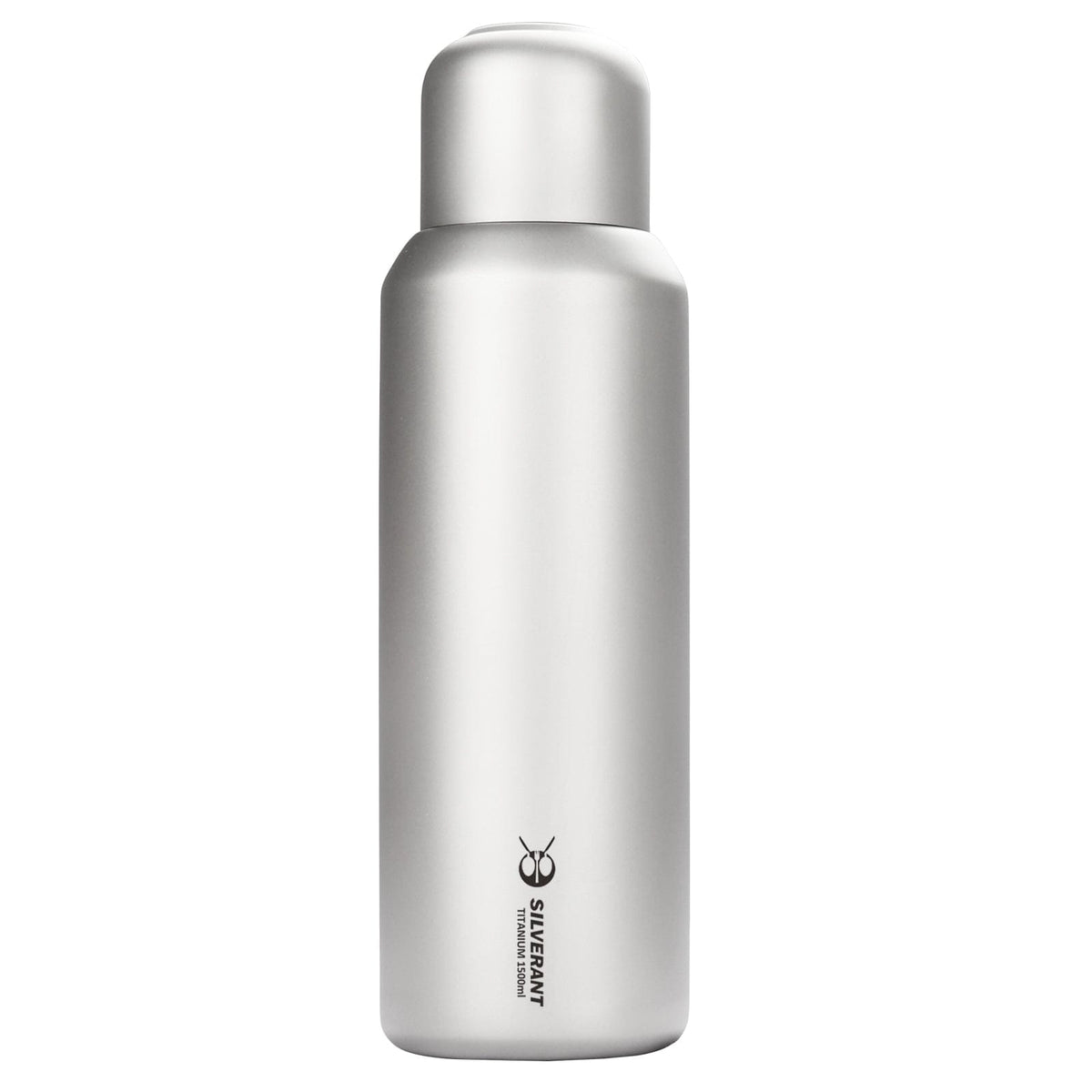 SilverAnt Ultralight Large Titanium Water Bottle With Titanium Cup - 1500ml (Main image)