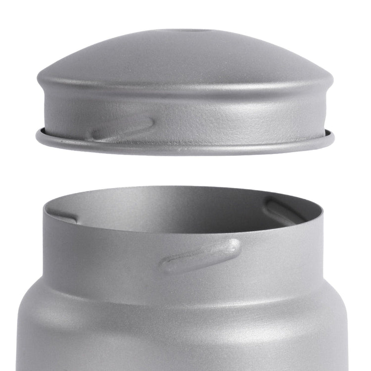 
                  
                    SilverAnt Ultralight Leakproof Titanium Container 280ml / 9.47 fl oz Sandblasted (close-up of container lid/sealing system)
                  
                