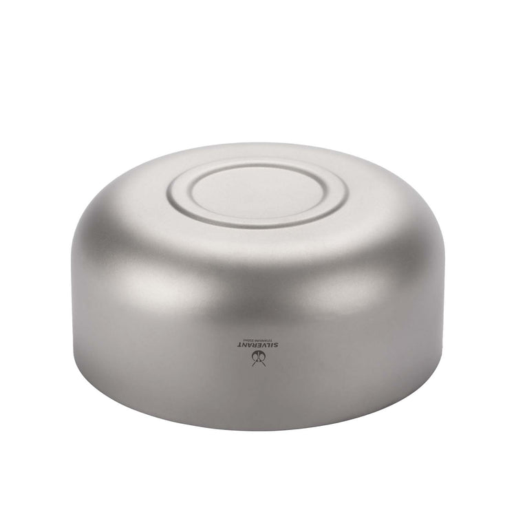 
                  
                    SilverAnt Ultralight Titanium Backcountry Double Wall Bowl 250ml/8.5fl oz - upside down, bottom view
                  
                