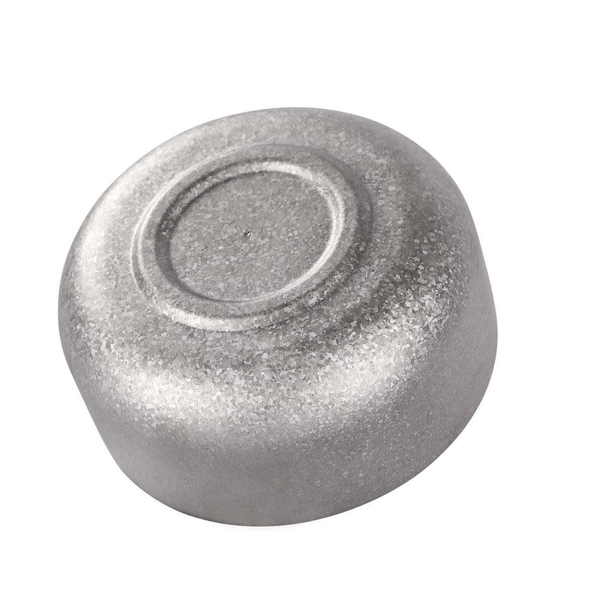 SilverAnt Ultralight Titanium Backcountry Double Wall Bowl Crystallized 420ml/14.2fl oz (bottom view, upside down)