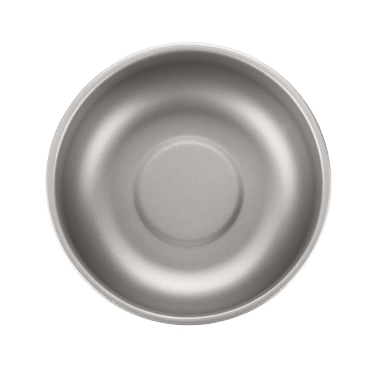 
                  
                    SilverAnt Ultralight Titanium Backcountry Double Wall Bowl 250ml/8.5fl oz inside, top view
                  
                