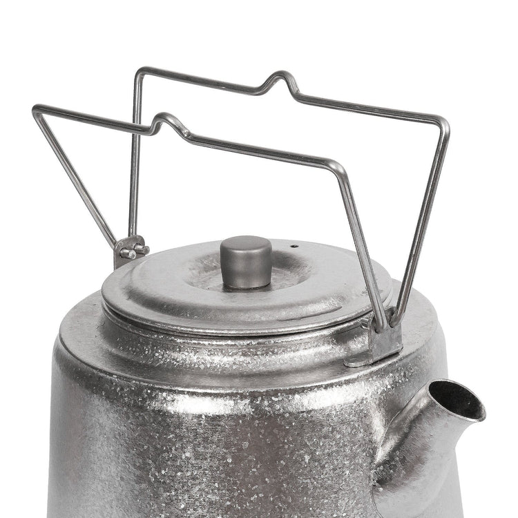 
                  
                    SilverAnt Ultralight Titanium Bushcraft Kettle Crystallized Finish - Close up of two handles
                  
                