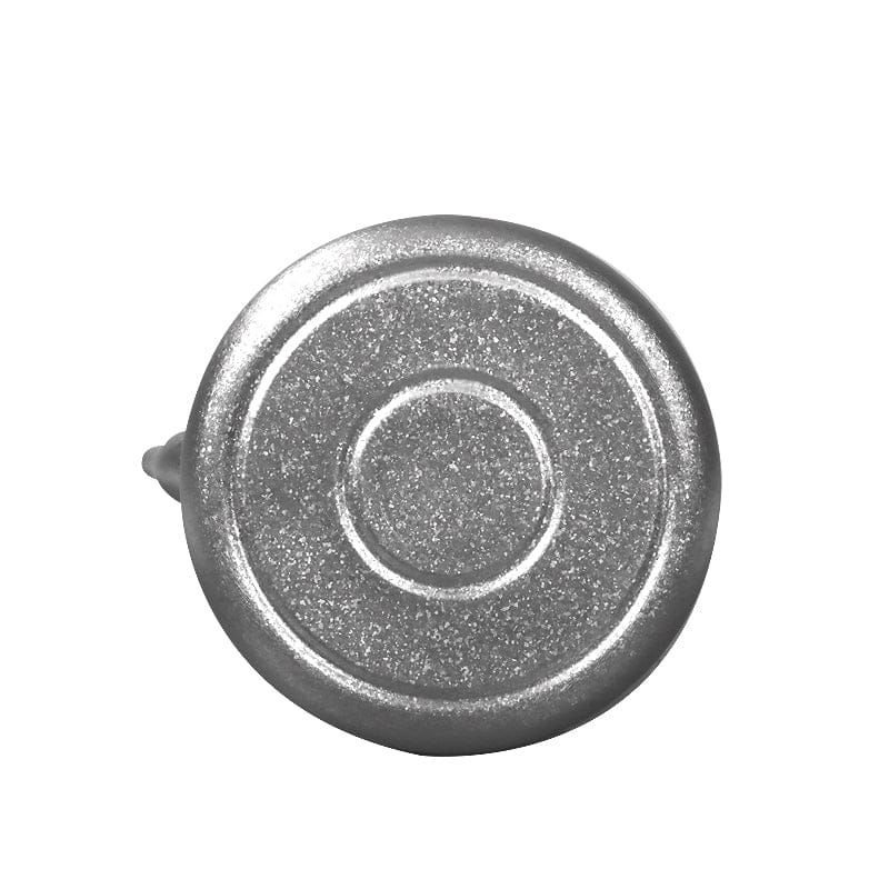 SSilverAnt Ultralight Titanium Bushcraft Kettle Crystallized Finish - Bottom view, bottom of kettle, crystallized finish