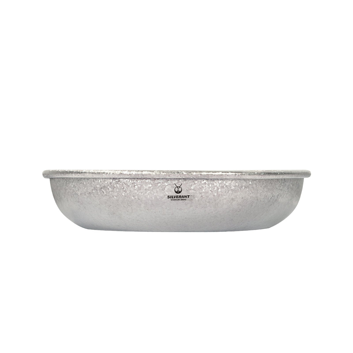 SilverAnt Ultralight Titanium Camping Plate Crystallized Finish 300ml/10.14 fl oz - Main image