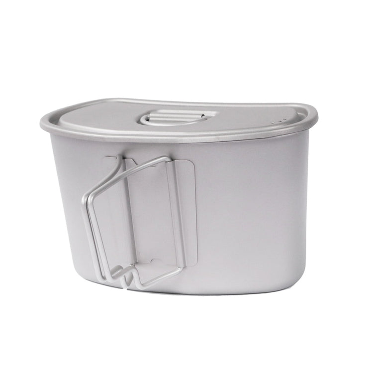 
                  
                    SilverAnt Ultralight Titanium Canteen Military Mess Kit - Canteen Cup rear view
                  
                