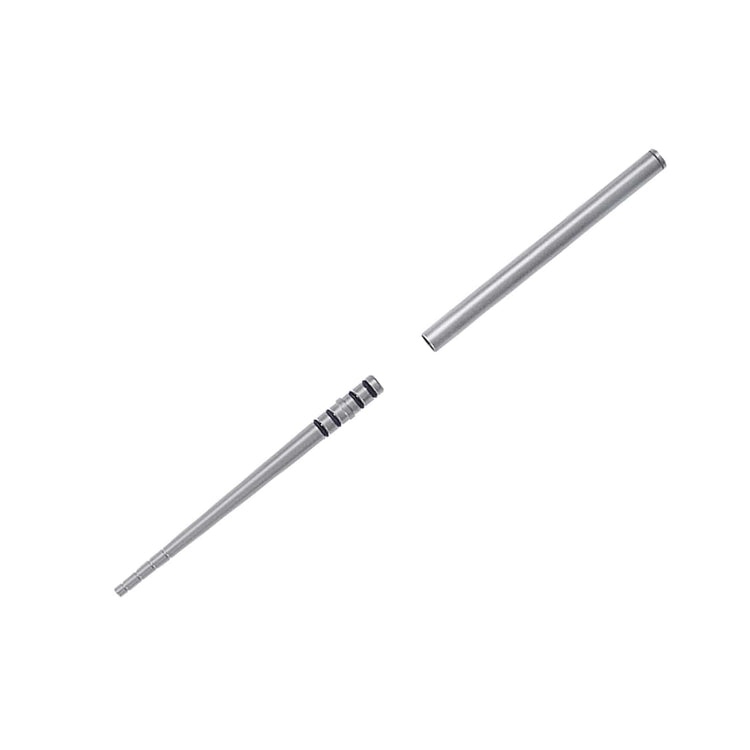 
                  
                    SilverAnt Ultralight Titanium Collapsible Folding Travel Chopsticks - both pieces of each chopstick
                  
                