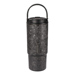 SilverAnt Crystallized Titanium Insulated Tumbler 880ml / 29.76 fl oz – Elegant Black main image