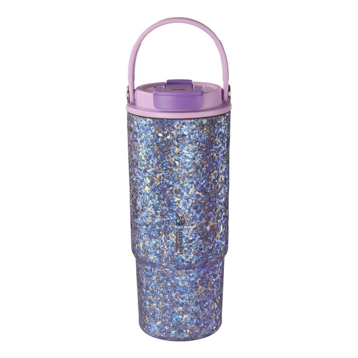SilverAnt Crystallized Titanium Insulated Tumbler 880ml / 29.76 fl oz – Blue-Violet Purple Tumbler (main image)