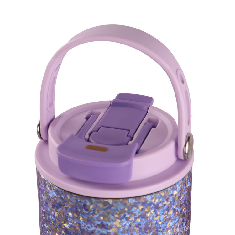 
                  
                    SilverAnt Crystallized Titanium Insulated Tumbler 880ml / 29.76 fl oz – Purple/Blue-Violet (close-up of tumbler top/lid)
                  
                