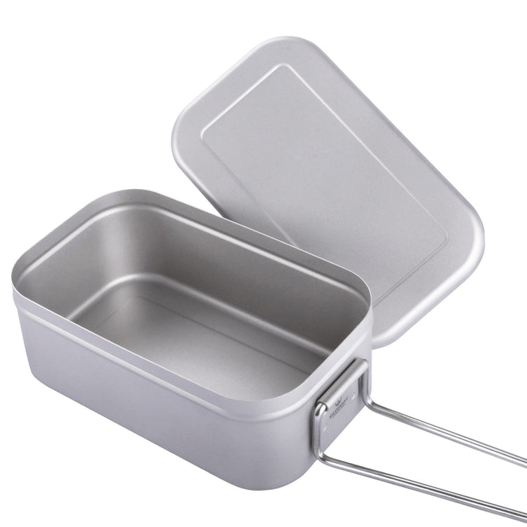 
                  
                    SilverAnt Ultralight Titanium Mess Tins - opened
                  
                