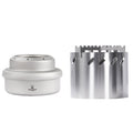 Ultralight Titanium Multi-Fuel Alcohol Stove