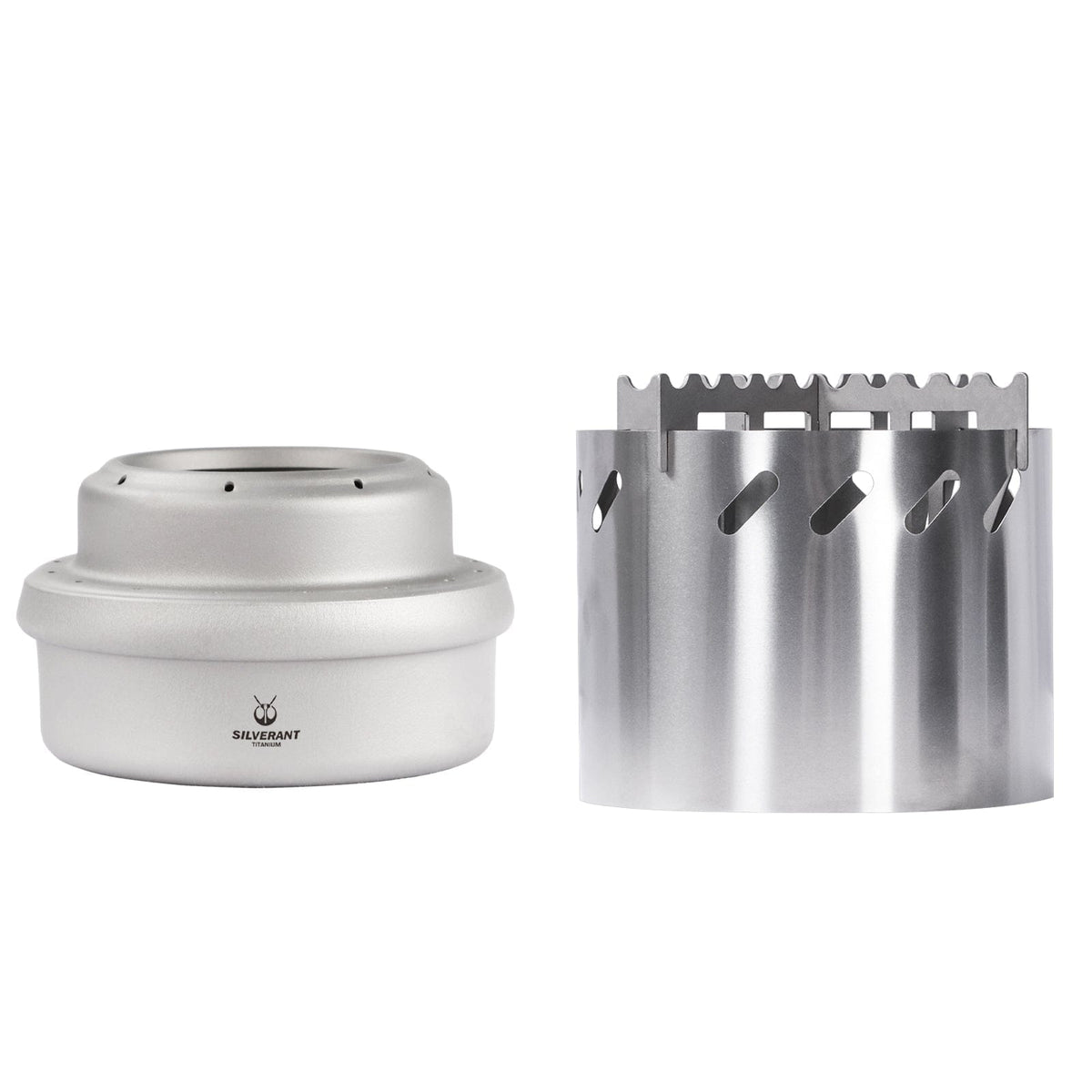 SilverAnt Ultralight Titanium Multi-Fuel Alcohol Stove Kit - Main image