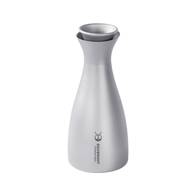 SilverAnt Ultralight Titanium Sake Bottle 330ml/10.5 fl oz Main Image