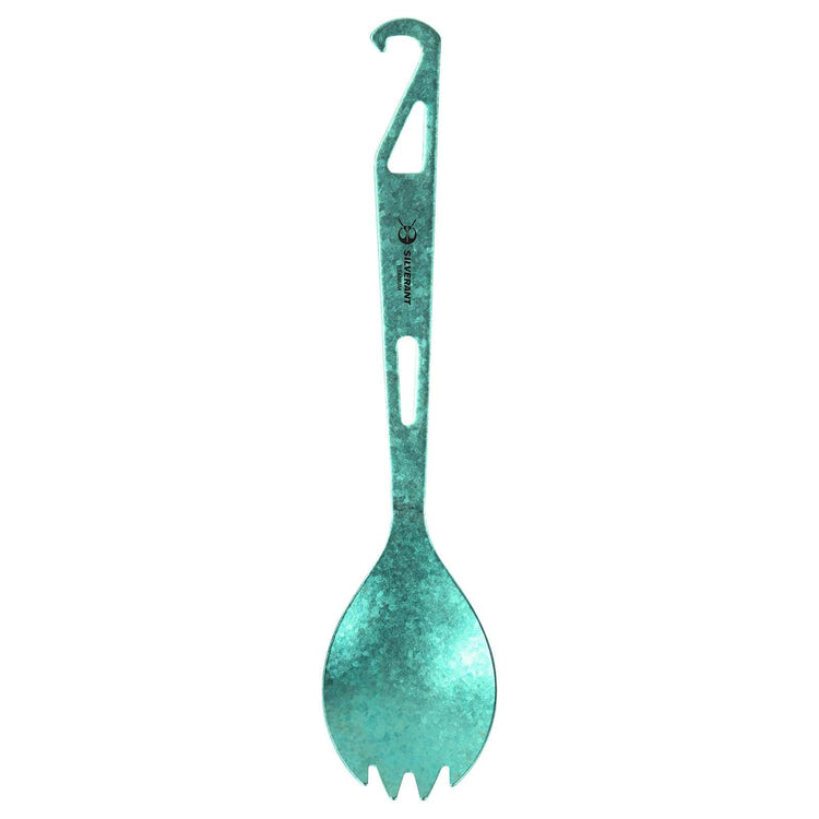 
                  
                    SilverAnt Ultralight Titanium Spork with Bottle Opener Anodized Green - main image
                  
                
