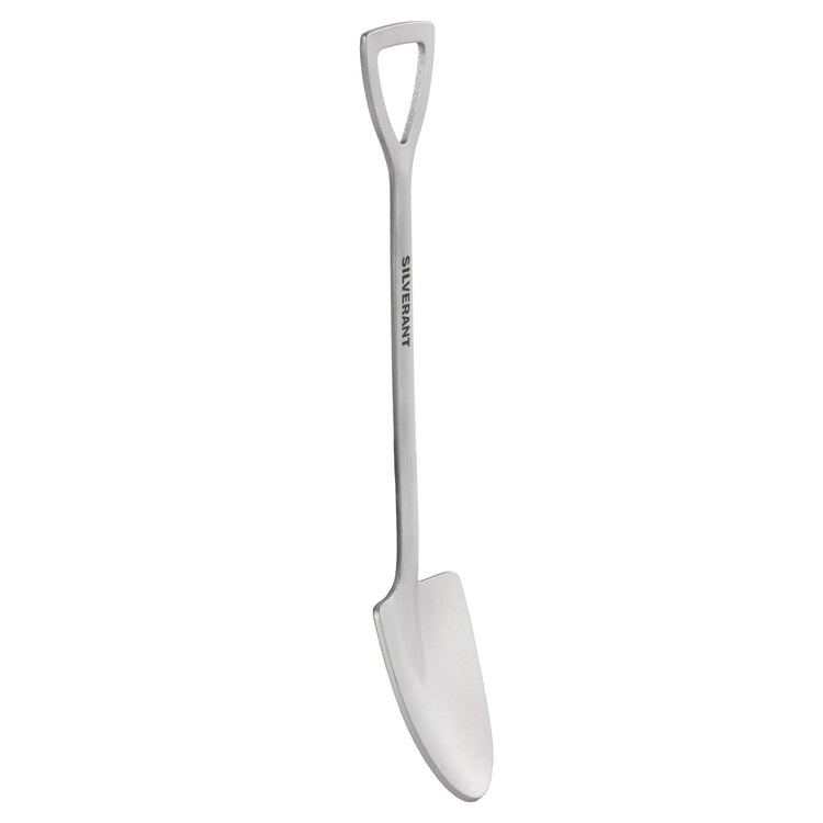 
                  
                    SilverAnt Ultralight Titanium Square & Spade Shovel Cutlery Utensils - spade shovel (side angle view, vertical)
                  
                