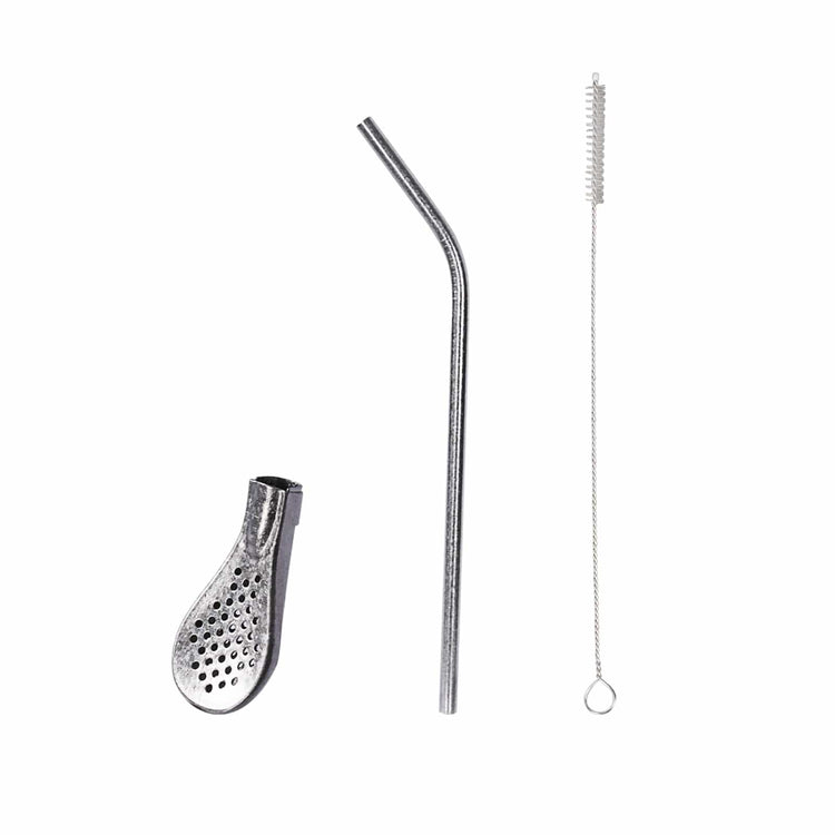 
                  
                    SilverAnt Ultralight Titanium Straw Crystallized with Strainer - on white background
                  
                