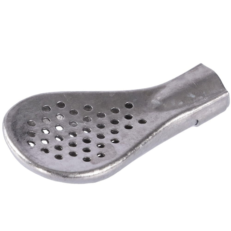 
                  
                    SilverAnt Ultralight Titanium Straw Crystallized - Close up showing strainer top
                  
                