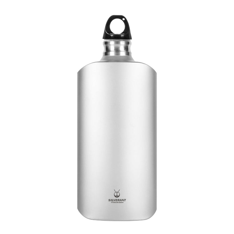 
                  
                    SilverAnt Ultralight Titanium Water Bottle 800ml/28.16 fl oz (Slim) - With Black Plastic lid
                  
                
