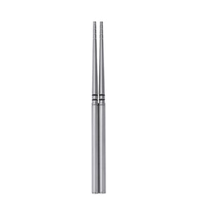 Ultralight Titanium Collapsible Folding Travel Chopsticks - SilverAnt Outdoors