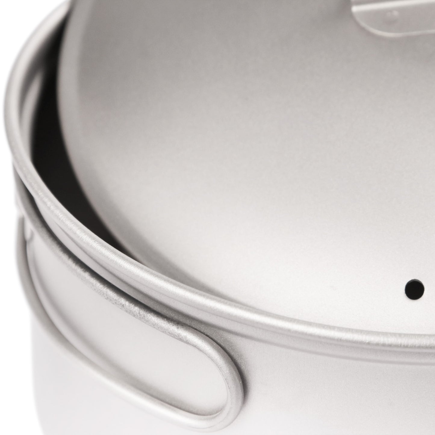 Titanium Camping Pot With Lid 900ml/30.4 fl oz