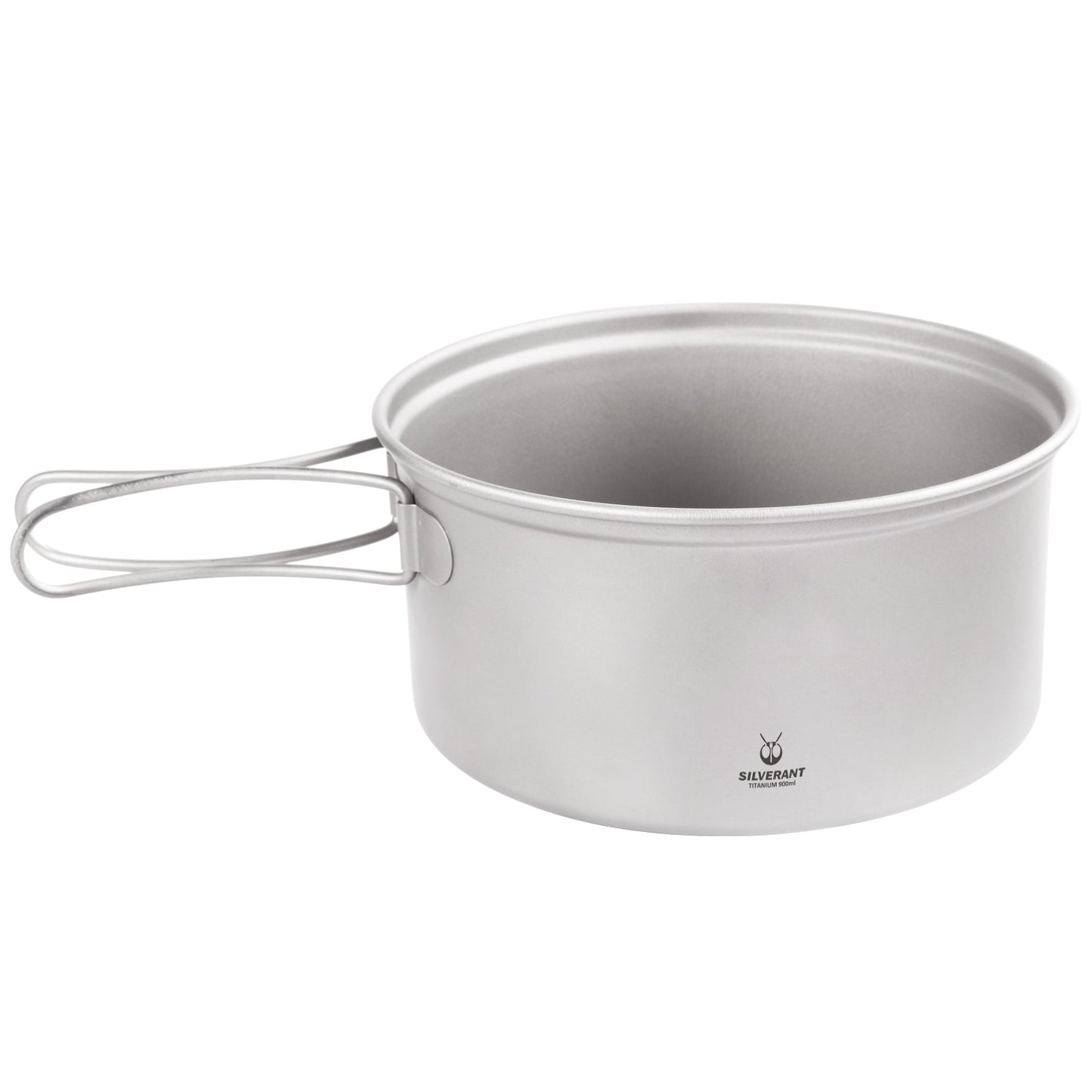 Titanium Camping Pot With Lid 900ml/30.4 fl oz