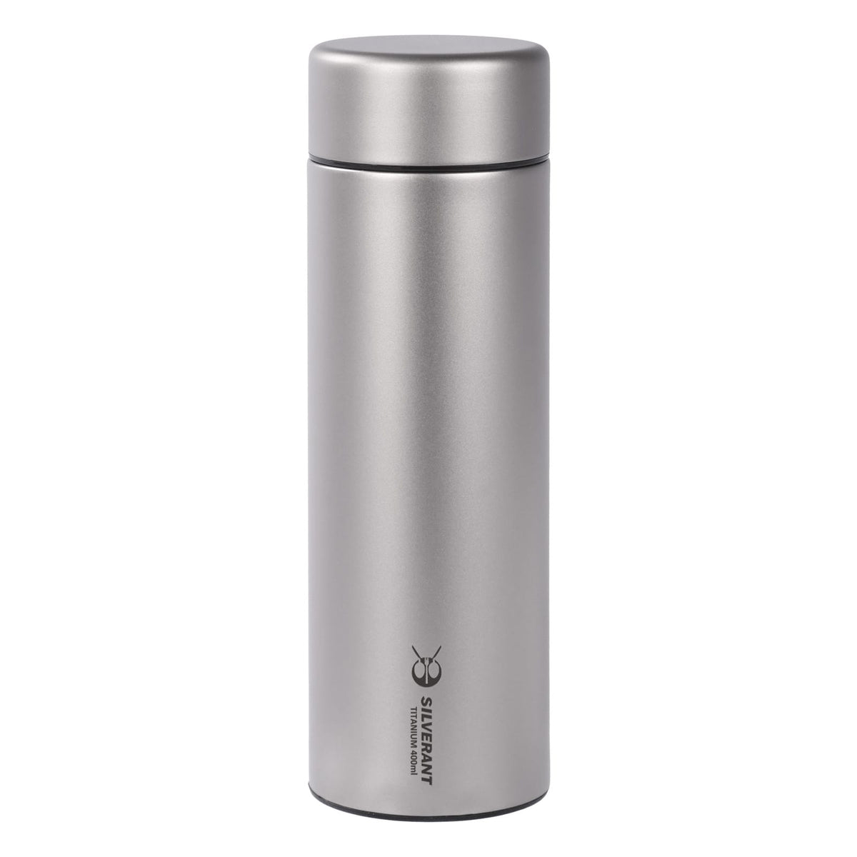 Titanium Double-Wall Insulated Thermos Flask 400ml/14fl oz - Sandblasted Main Image