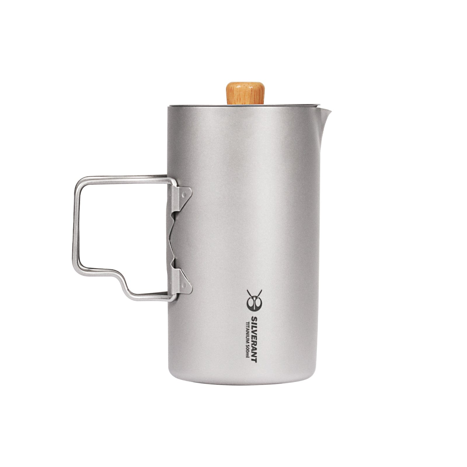 Ultralight Titanium Coffee French Press