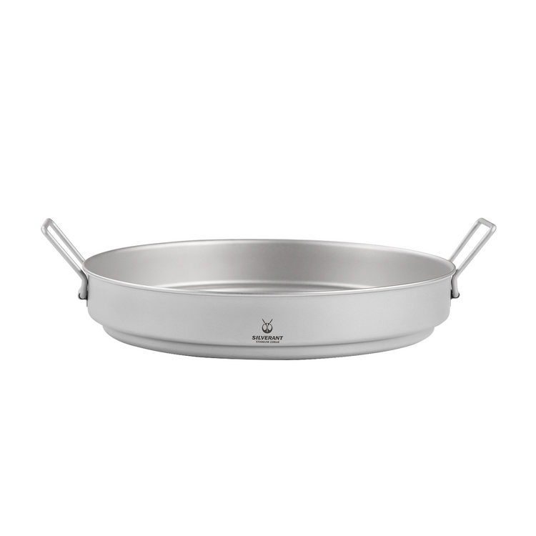 
                  
                    SilverAnt Titanium Frying Pan with Hanging Handles -1500ml/52.8 fl oz
                  
                