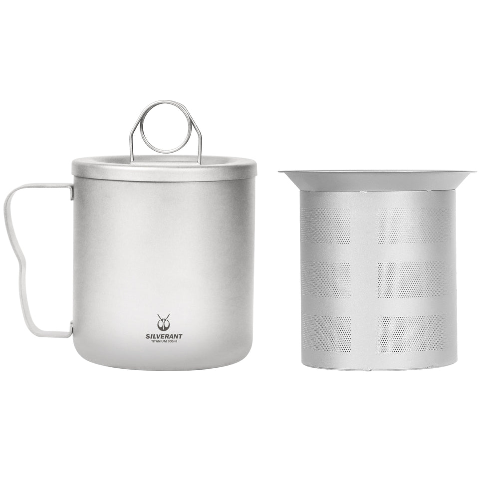 SiliverAnt Titanium Double Wall Mug 300ml/10.14fl oz - main image