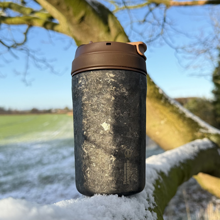 
                  
                    Black Crystallized Titanium Insulated Travel Coffee Mug with Lid 400ml/14 fl oz-SilverAnt Outdoors
                  
                