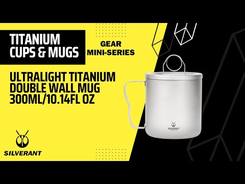 
                  
                    Load and play video in Gallery viewer, Titanium Double Wall Mug 300ml/10.14fl oz
                  
                