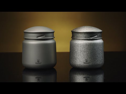 
                  
                    Load and play video in Gallery viewer, SilverAnt Ultralight Watertight Titanium Container – 280ml / 9.47 fl oz
                  
                