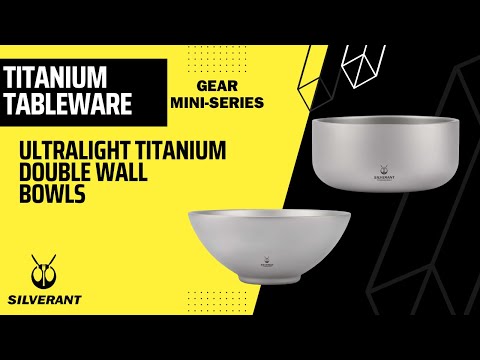 Titanium Backcountry Double-Wall Bowl | SilverAnt Outdoors
