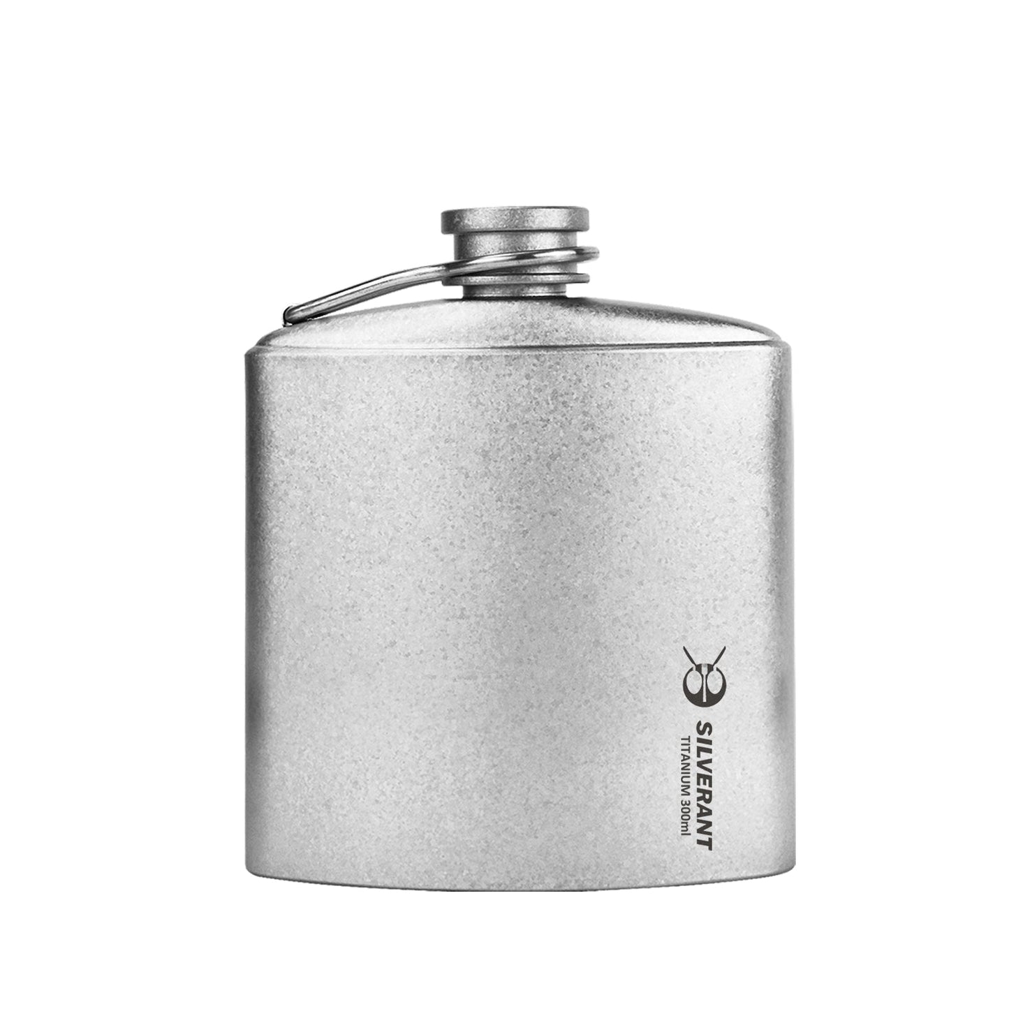 
                  
                    SilverAnt Outdoors Titanium Hip Flask & Funnel - 300ml/10.5 fl oz & Crystallized Finish
                  
                