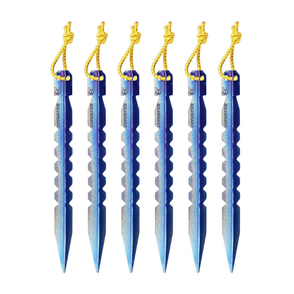 
                  
                    SilverAnt Outdoors Titanium Y-Shape Tent Stakes - 6-Pack - Medium
                  
                