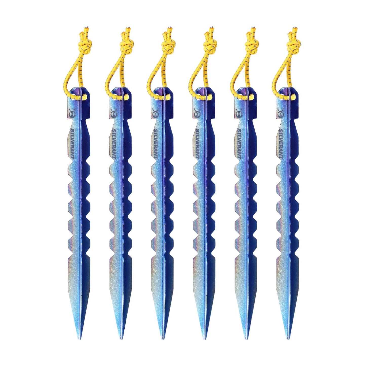 
                  
                    SilverAnt Outdoors Titanium Y-Shape Tent Stakes - 6-Pack - Medium
                  
                