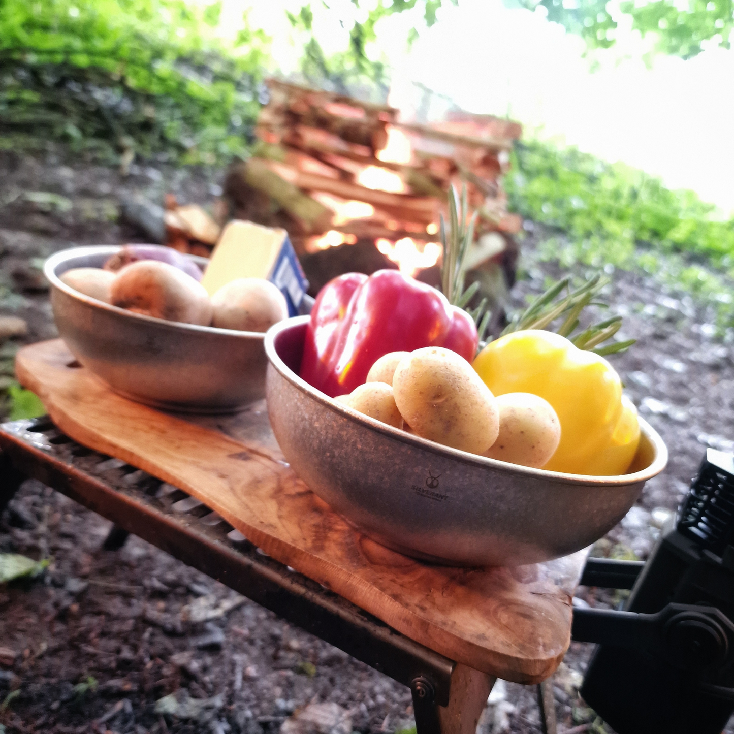 
                  
                    SilverAnt Titanium Camping Bowls - Crystallized Finish
                  
                